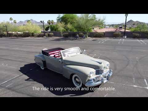 video 1948 Lincoln Continental Convertible