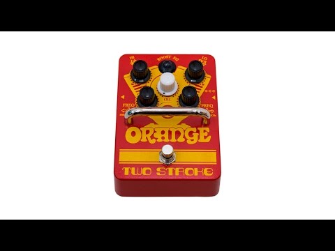 Orange Amps Two Stroke Boost EQ Guitar Effect Pedal