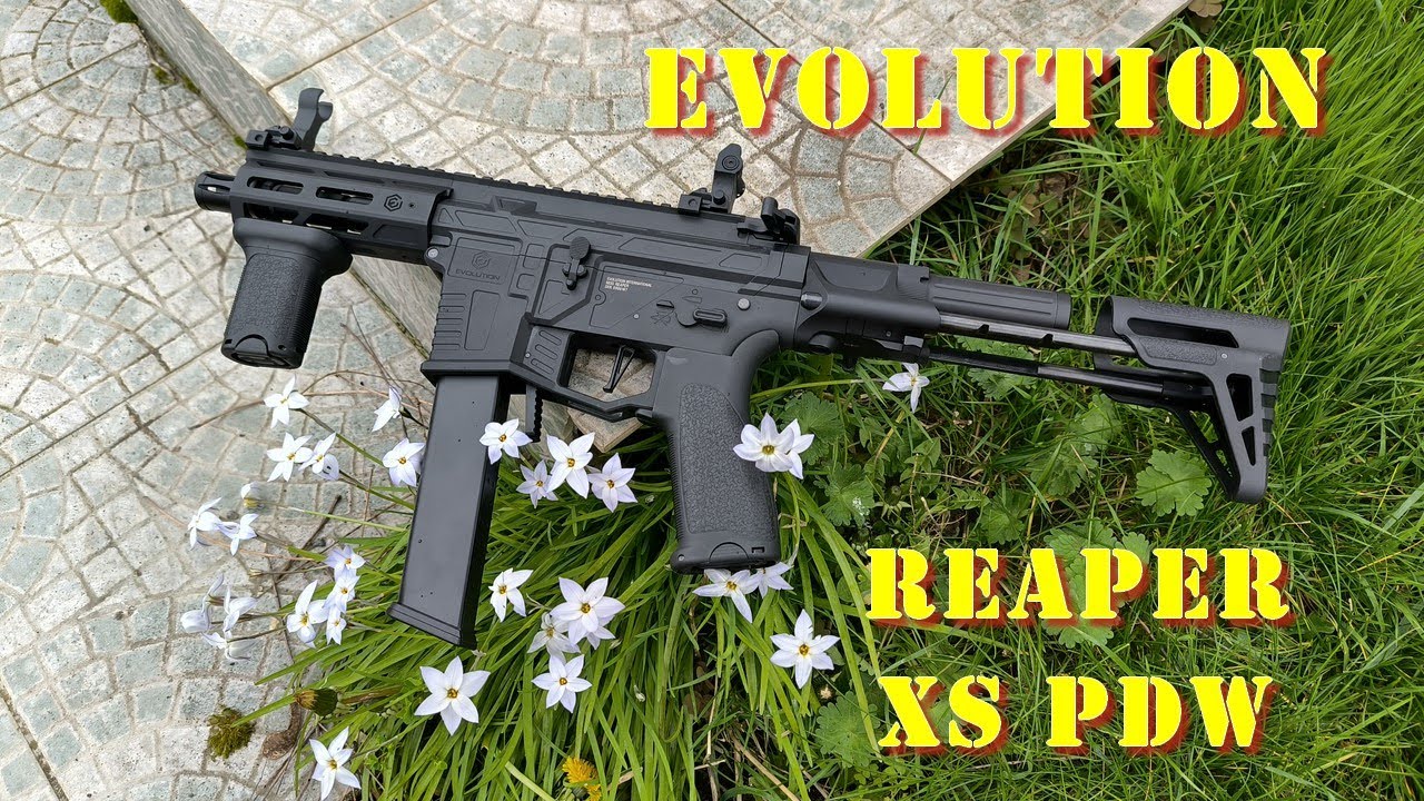 Airsoft - Evolution REAPER XS EMR PDW carbontech ETS [French]