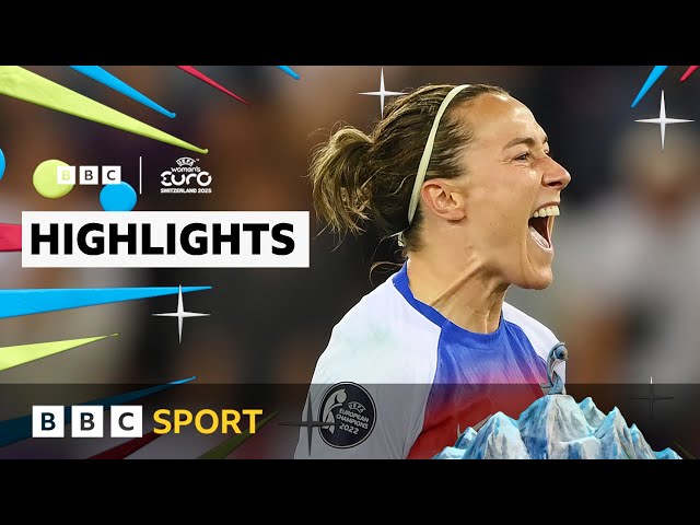 Hampton and Bronze the heroes as England win on penalties | Women's Euros Highlights | BBC Sport