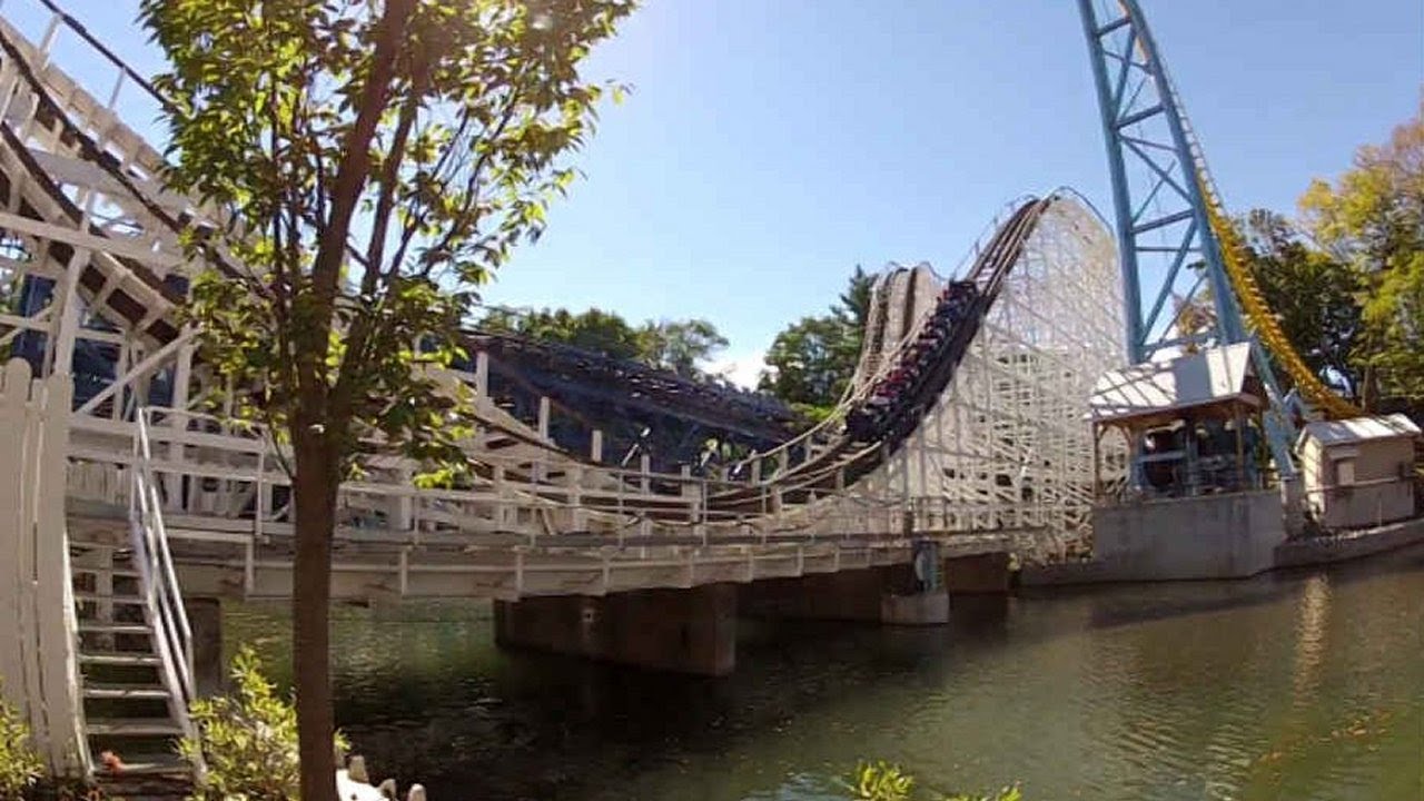 Hersheypark Comet Pov Complete Ride Experience Roller Coaster Gopro