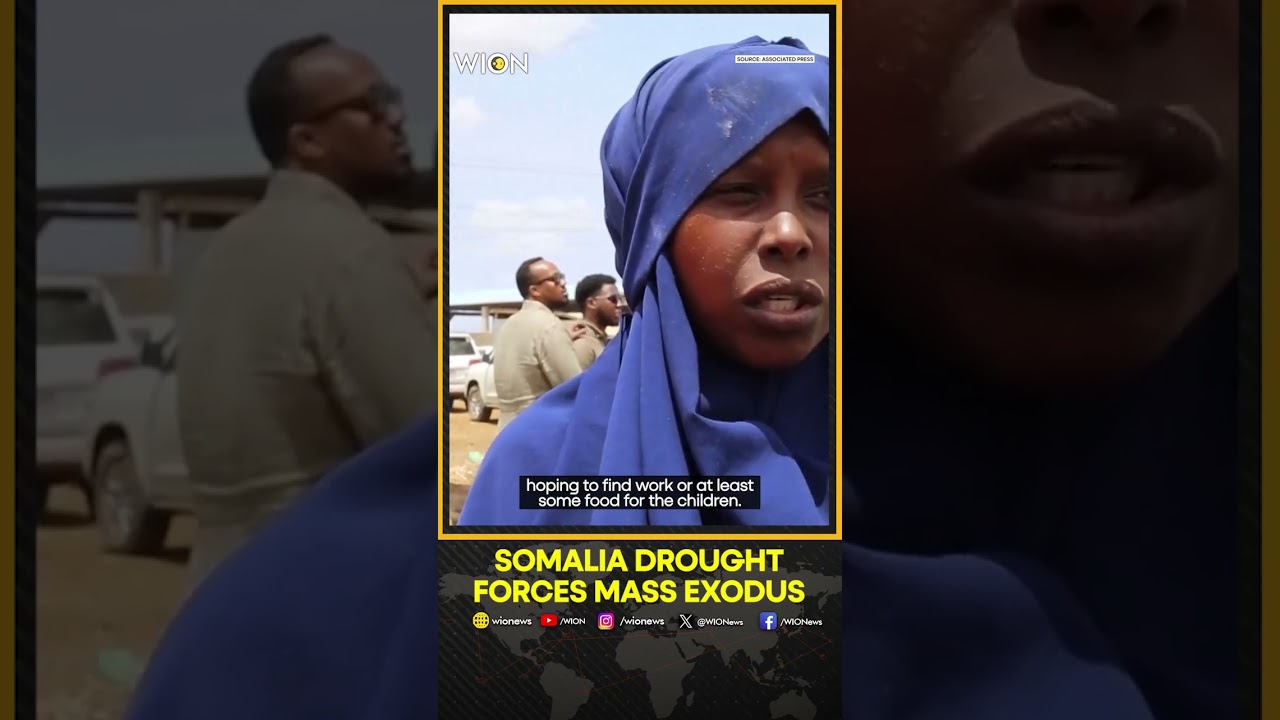 Thousands Flee Somalia Drought Amid Deepening Hunger And Shrinking Aid | WION Shorts