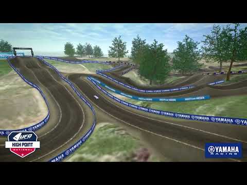 High Point National 2025 - Yamaha Animated Track Map