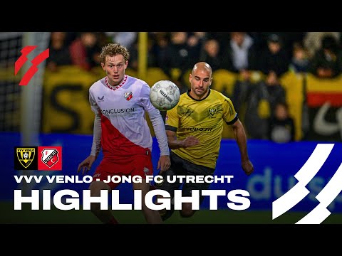 VVV-Venlo - Jong FC Utrecht | HIGHLIGHTS