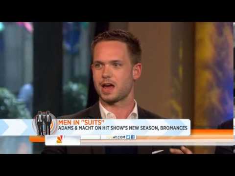 Gabriel Macht and Patrick J. Adams on The Today Show