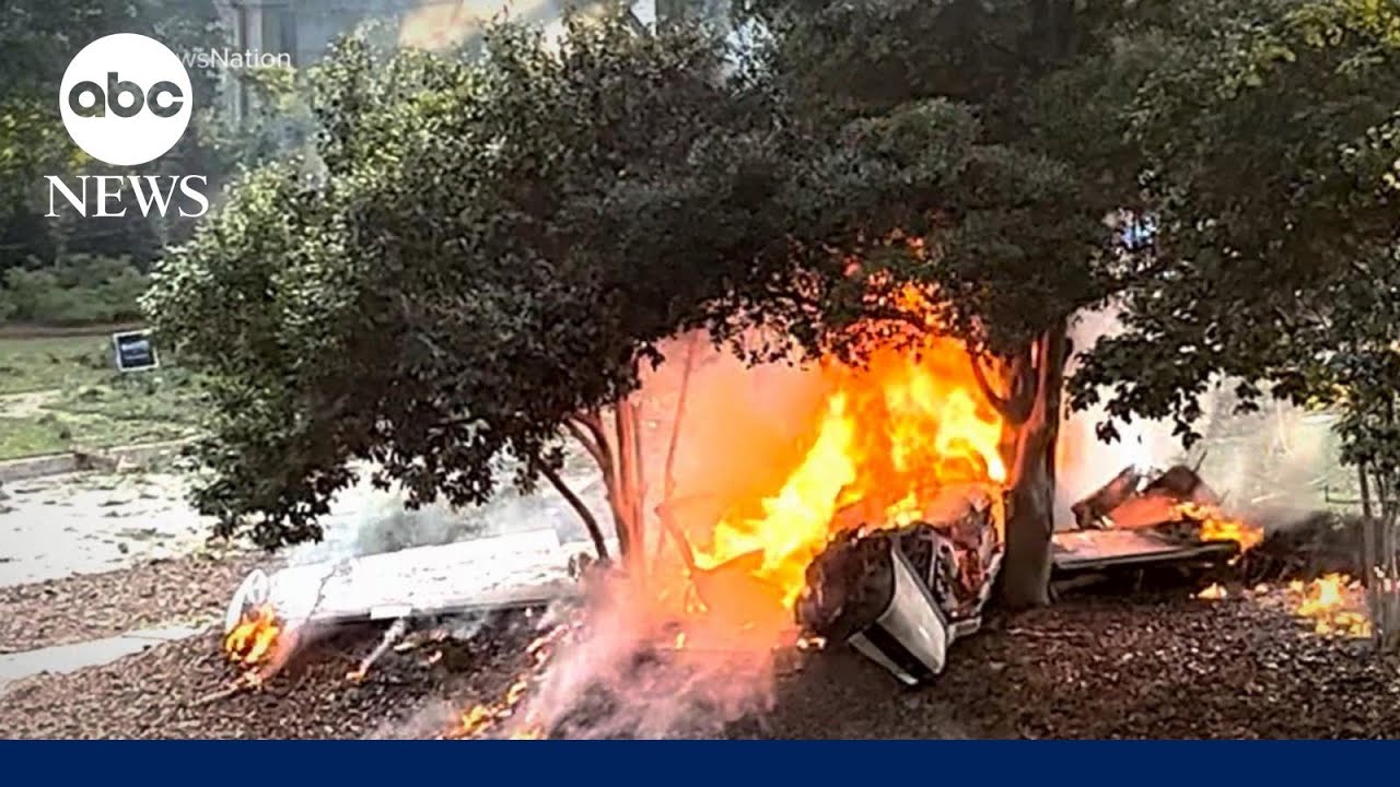 Pilot dies after plane crashes into neighborhood in Georgia