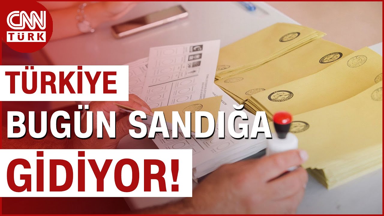 Türkiye Yerel Seçim İçin Sandık Başında! 32 İlde Oy Verme İşlemi Başladı | CNN TÜRK