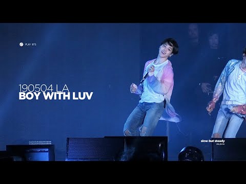 190504 방탄소년단 지민 (BTS JIMIN) - BOY WITH LUV (JIMIN FOCUS 4K fancam)