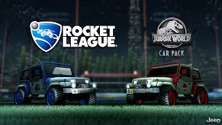 Rocket League - Jurassic World Car Pack Trailer