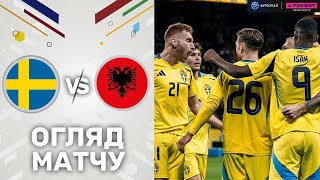 Швеція – Албанія. Контрольна гра / Огляд матчу