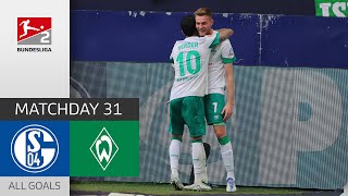 Ducksch sends Bremen to the top | FC Schalke 04 — SV Werder Bremen 1:4 | Bundesliga 2 — 21/22