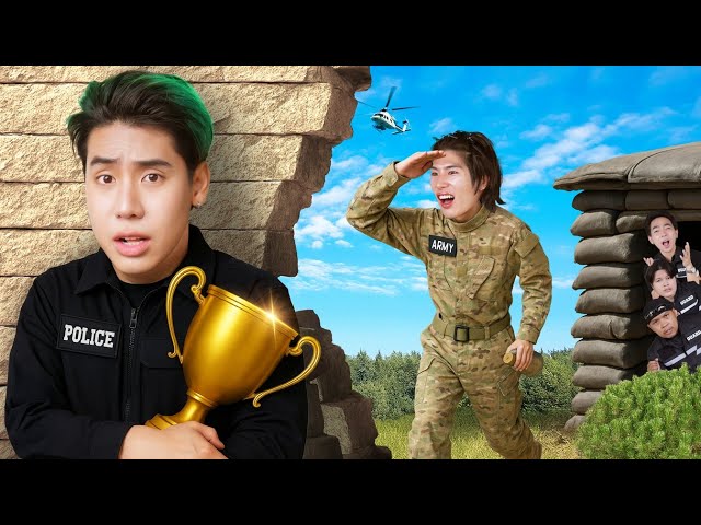 แข่งเอาขีวิตรอด 3 อาชีพ ตำรวจ ทหาร บอดี้การ์ด ใครแกร่งที่สุด ?!  (SPD)