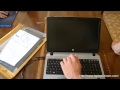 How to replace laptop screen HP probook 455 g2  ITA