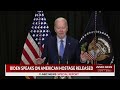 Biden on American child held hostage by Hamas: Today she is free  - 01:43 min - News - Video