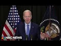 Biden on American child held hostage by Hamas: Today she is free