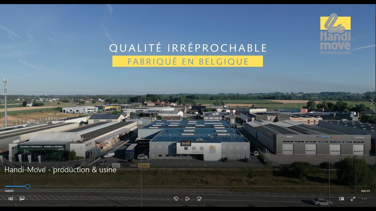 video Qualité, fabriqué en Belgique