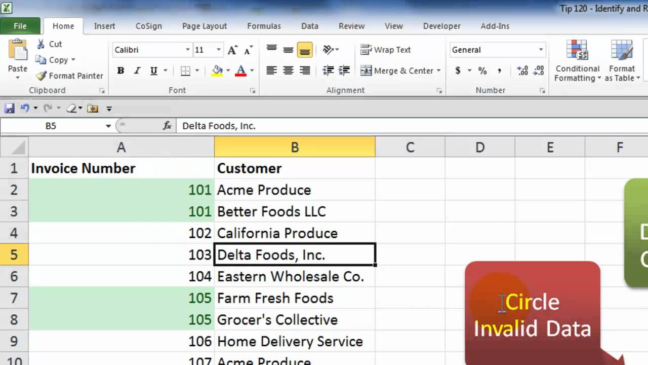 how-to-identify-and-then-delete-duplicate-records-in-excel-youtube