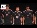 Lionel Messi and Inter Miami show off new jersey