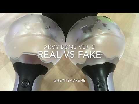 Army Bomb ver.2 REAL vs FAKE 二代 阿米棒 真假分辨