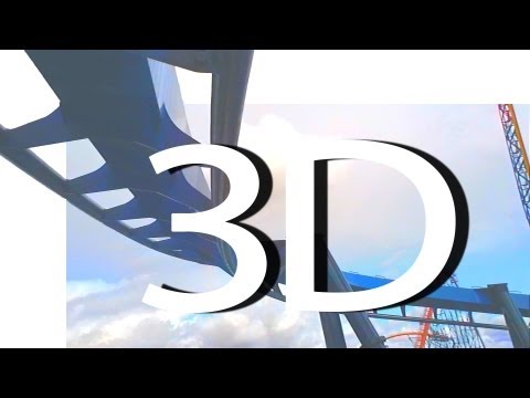 Batman (3D On-Ride) Six Flags Magic Mountain