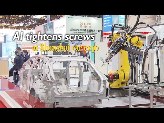 China's AI-driven car assembly future on display in Shanghai