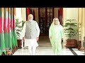 PM Narendra Modi and Bangladesh PM Sheikh Hasina meet at Hyderabad House in Delhi.| News9