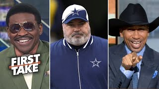 FIRST TAKE | Michael Irvin furious at Stephen A. Smith says Cowboys playoffs is only in dreams