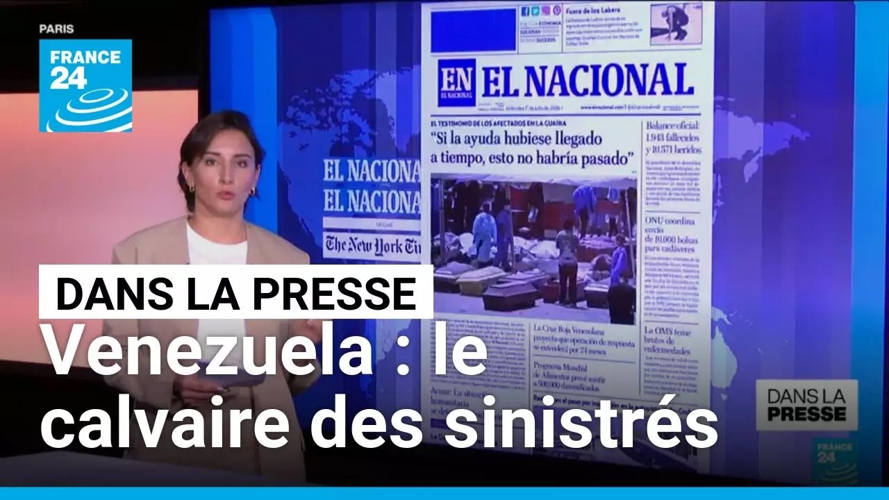 Venezuela : le calvaire des sinistrés une semaine après le double séisme • FRANCE 24