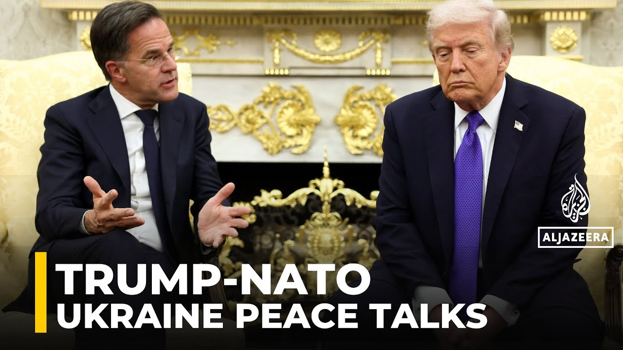 Trump meets NATO’s Mark Rutte as Ukraine ceasefire talks continue