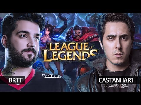 CASTANHARI E BRTT NO LOLZINHO (Com direito a PENTA KILL)