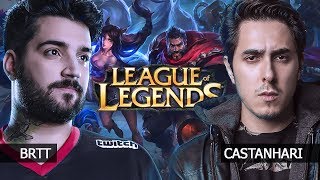 CASTANHARI E BRTT NO LOLZINHO (Com direito a PENTA KILL)