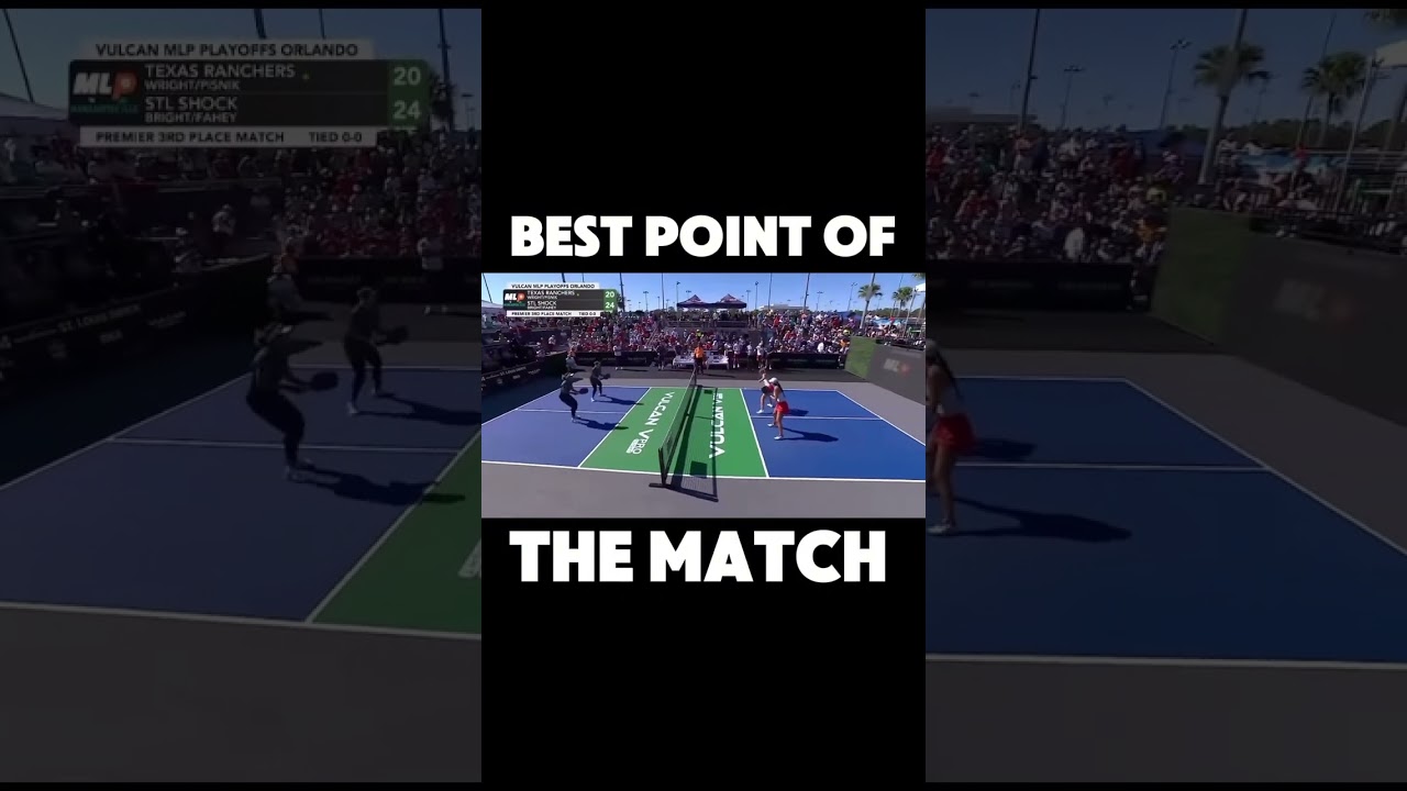 This point deserved the flyover 👏 #pickleballhighlights #pickleball