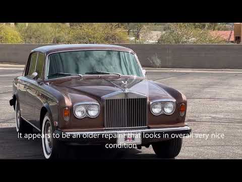 video 1976 Rolls-Royce Silver Shadow