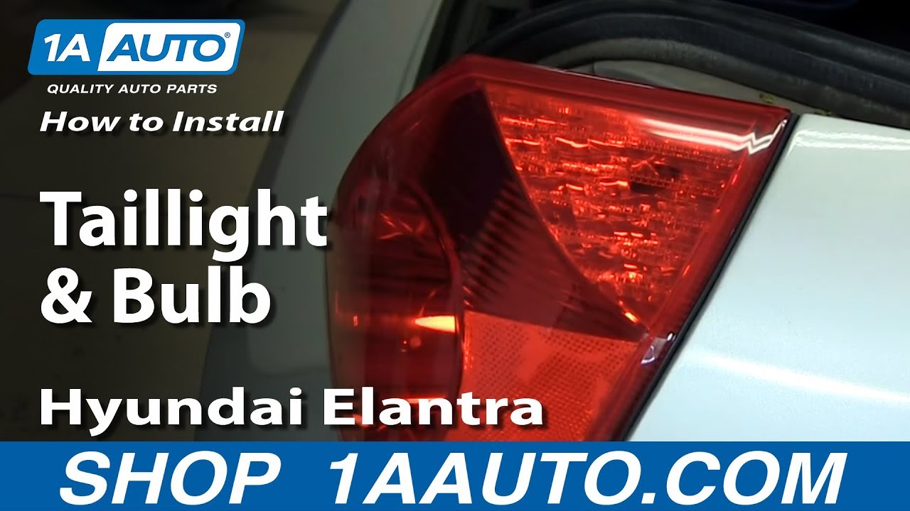 How To Install Replace Change Taillight and Bulb 2001-06 ... 1994 honda civic engine diagram 