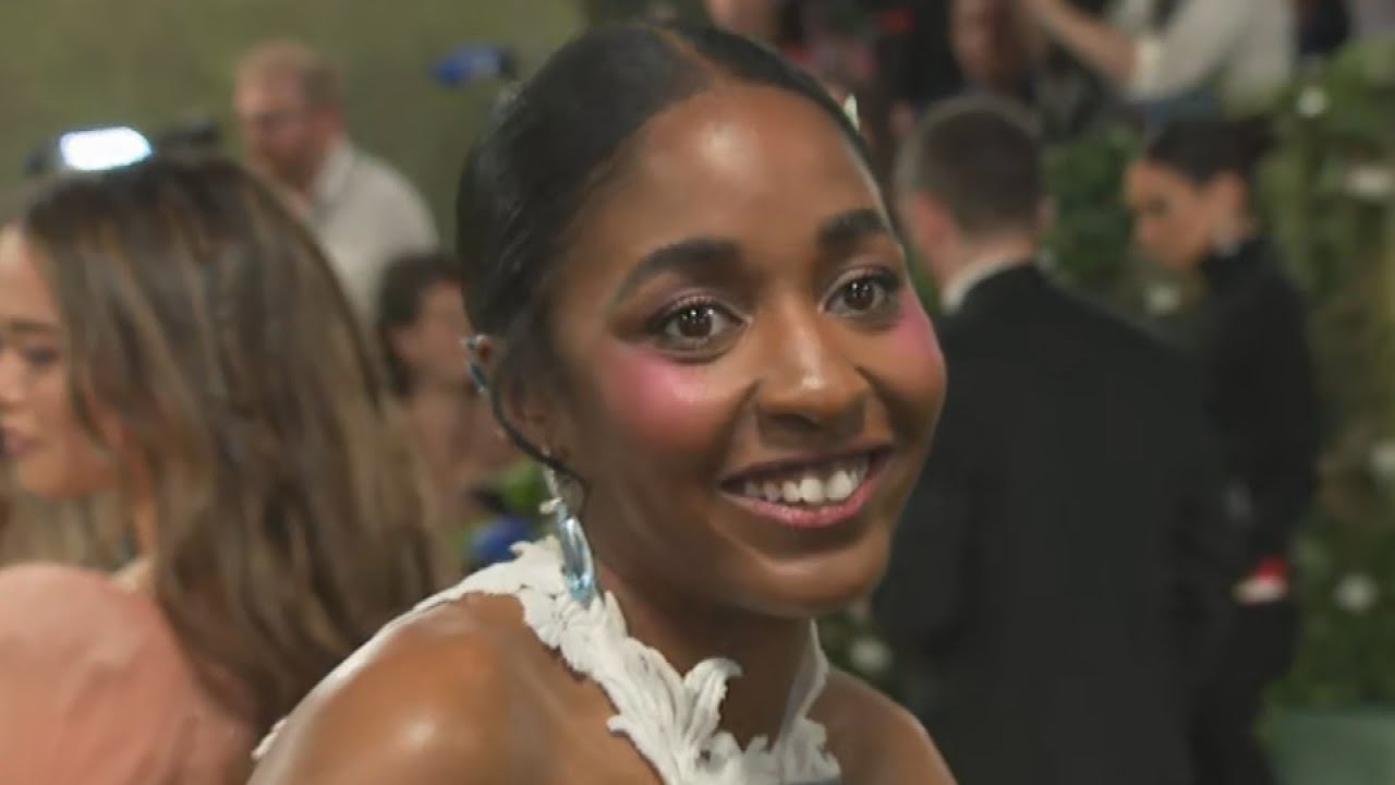 Ayo Edebiri REACTS to Her First Met Gala (Exclusive)