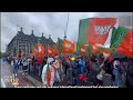 Overseas Supporters of BJP in UK Organise Run for Modi Event in London Amid Lok Sabha Elections
