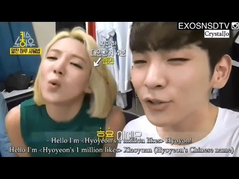 (Engsub) 150804 SNSD Tiffany & EXO Chanyeol on Shinee Key's show