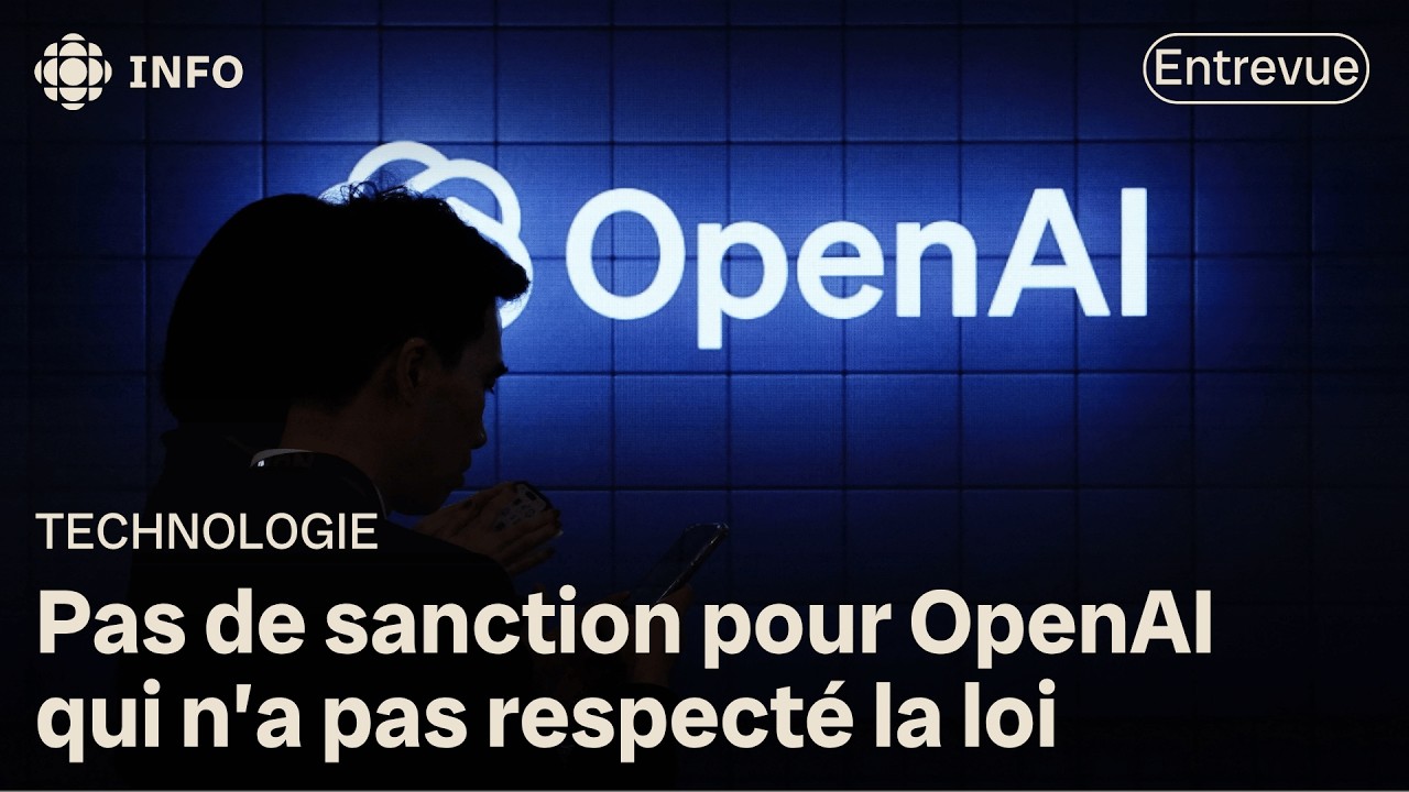 OpenAI n’a pas respecté la loi sur les données personnelles, mais ne sera pas sanctionnée