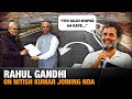 Rahul Gandhi Takes a Jibe at Nitish Kumar for Joining NDA; Shares ‘Chutkula’ on Bihar CM | News9