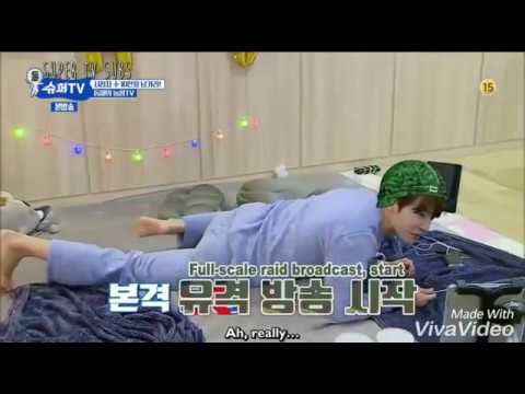 (Super TV) Lee Donghae getting annoyed by Hangari Game.. poor the mouse 😂