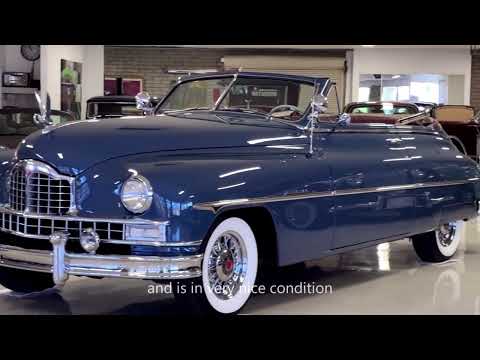 video 1949 Packard Super Eight Convertible Victoria