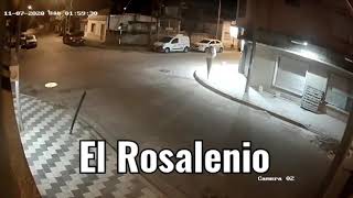 Tremendo accidente en Alvear y España.