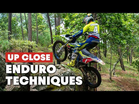 Up Close: How to Overcome Rocks, Logs and Climbs on Your Enduro Motorbike