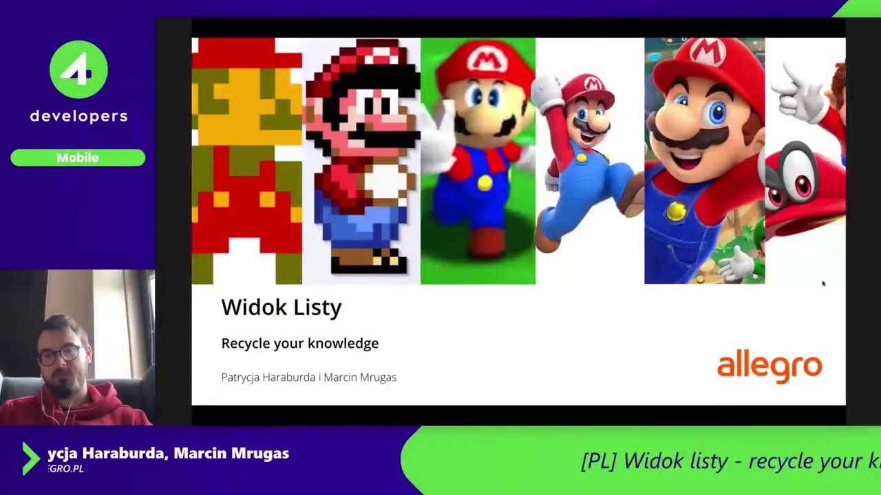 4Developers 2022: Patrycja Haraburda, Marcin Mrugas - ListView - Recycle your knowledge