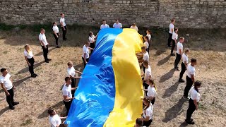 Відеопривітання від курсантів університету з Днем Державного Прапора України