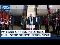 PM Modi Namibia | PM Modi Arrives In Namibia, Final Stop Of Five Nation Visit