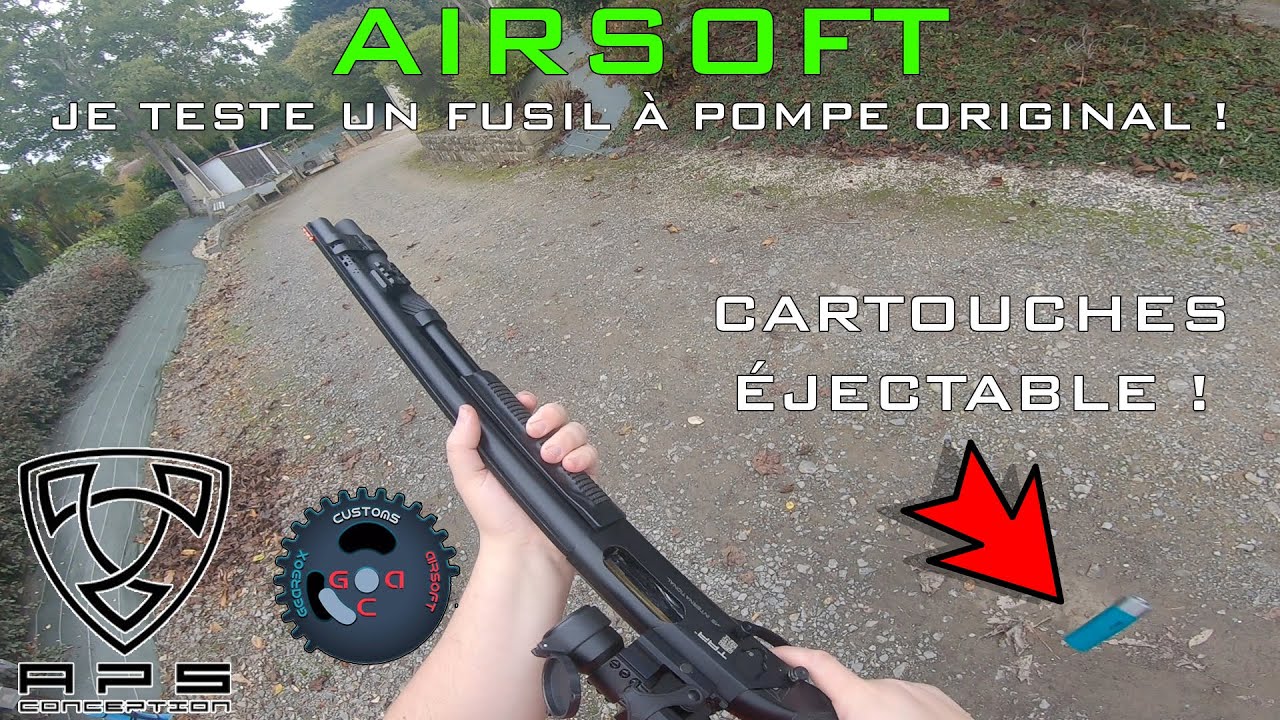 AIRSOFT - JE TESTE UN FUSIL À POMPE ORIGINAL ! (M870 SAI Mark 3) APS Feat @VincAAB et LADD [FR]
