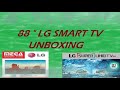 86 Inch Lg smart tv unboxing review and installation Hindi