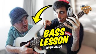 Slap Bass Lesson w/ Davie504