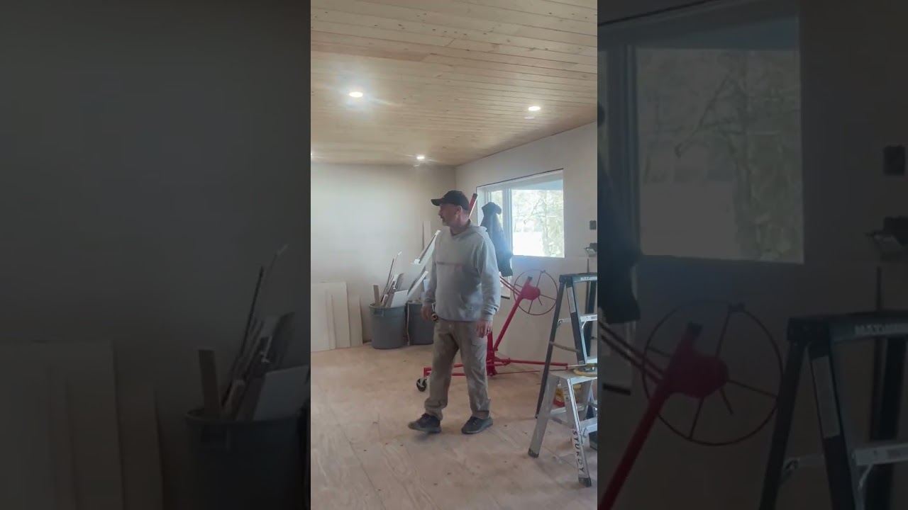 #shorts What are we up to at the cabin now. #diy